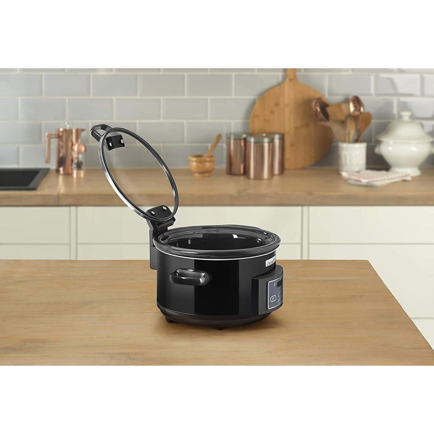 Crockpot slowcooker 4,7 L CSC052X met klapdeksel (gereviseerd)