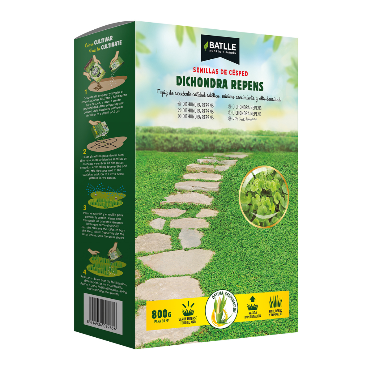 Semi per prato Dichondra repens Batlle 5 kg