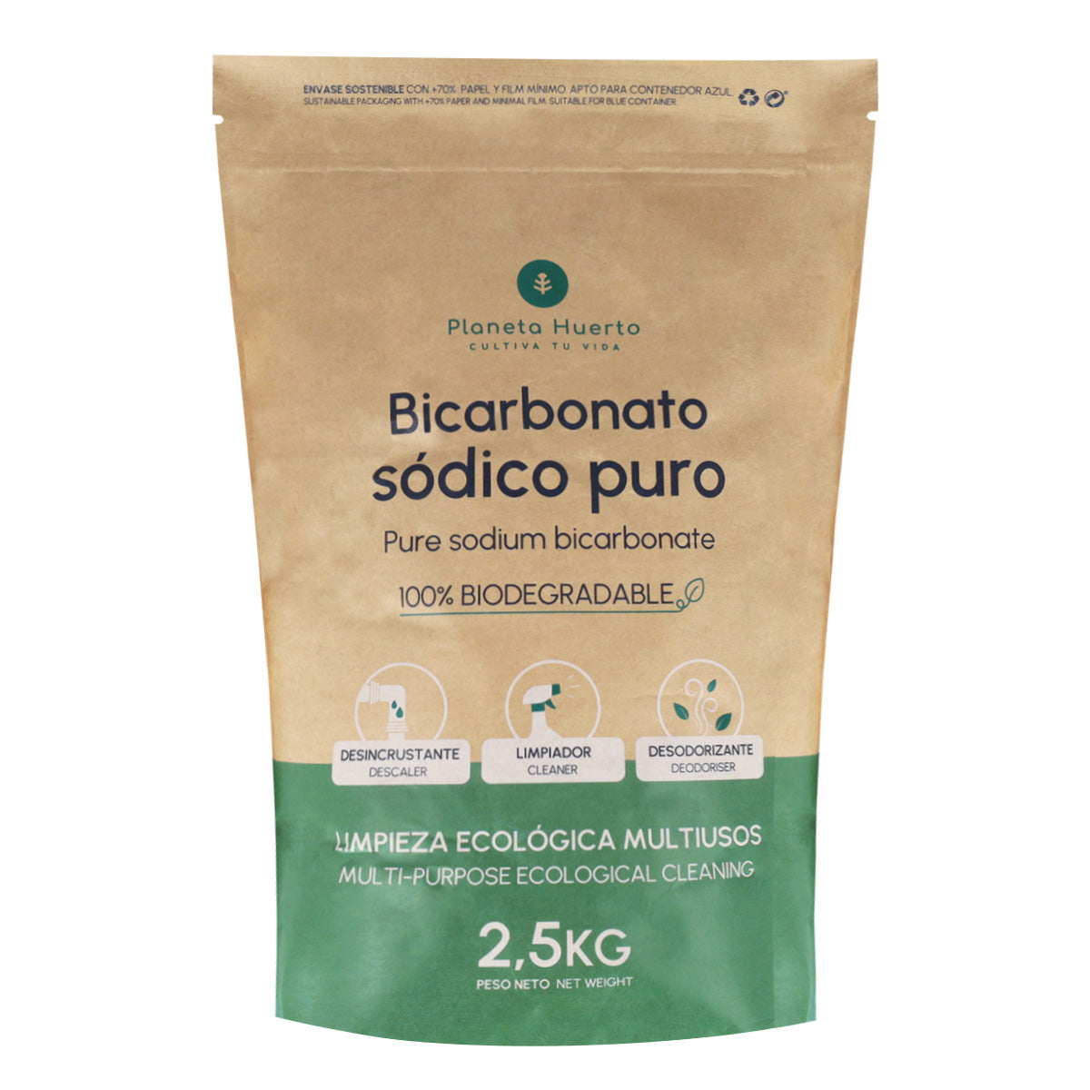 Bicarbonate de sodium Planeta Huerto 2,5 Kg