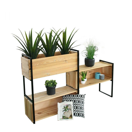 Blakea planter with 3 compartments