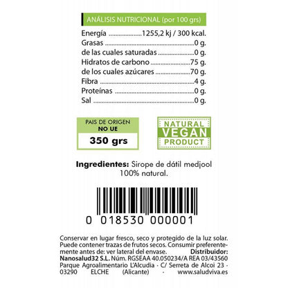 Syrop z daktyli Medjol Salud Viva 350 g