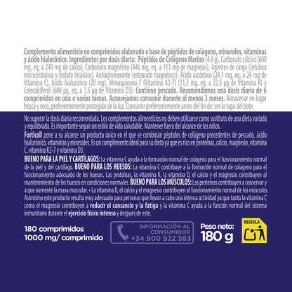 Forticoll marint kollagen, 180 tabletter