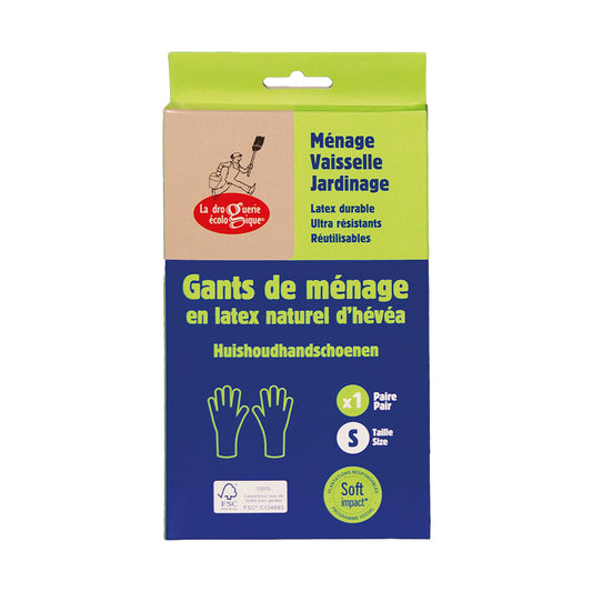 Latexhandskar FSC La Droguerie Écologique  storlek S