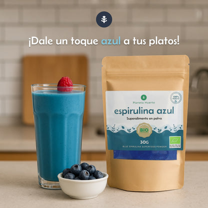 Blauwe spirulina Planeta Huerto 30gr