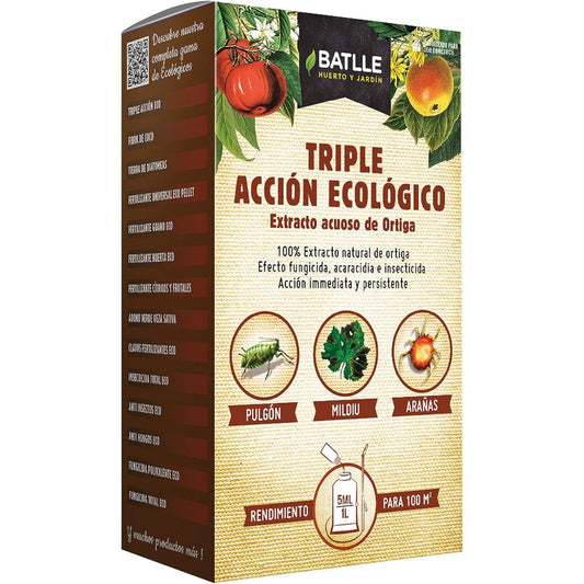Triple action Eco concentré insecticide fongicide acaricide 100 ml Batlle