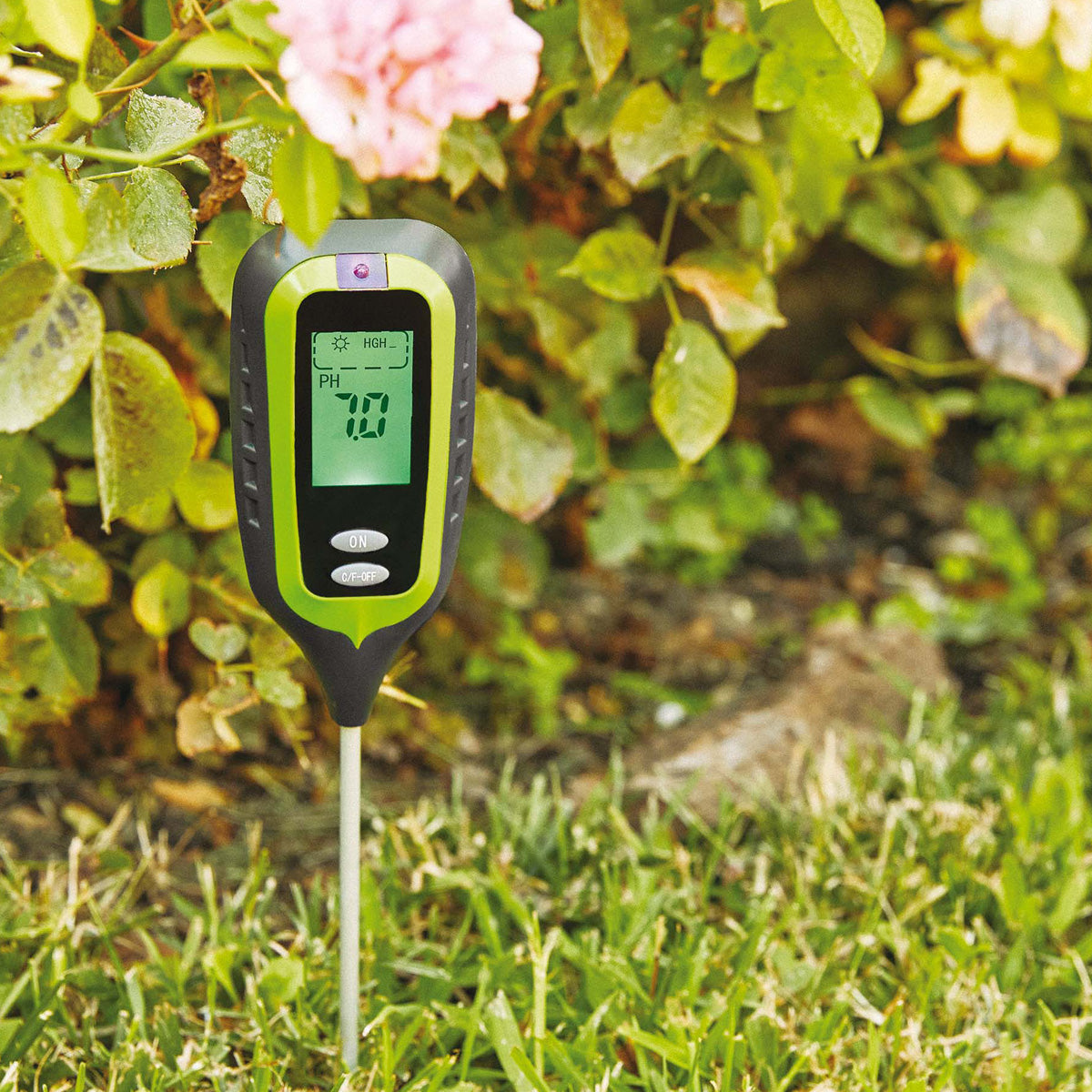 Verdemax 4-in-1 light, humidity, pH and temperature meter