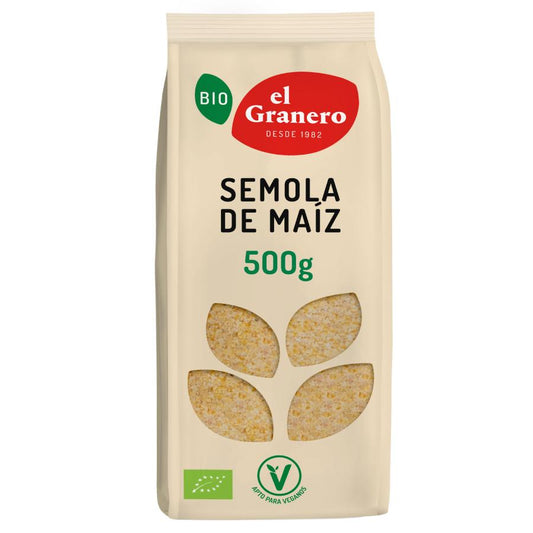 Sémola de Maíz Bio El Granero 500 g