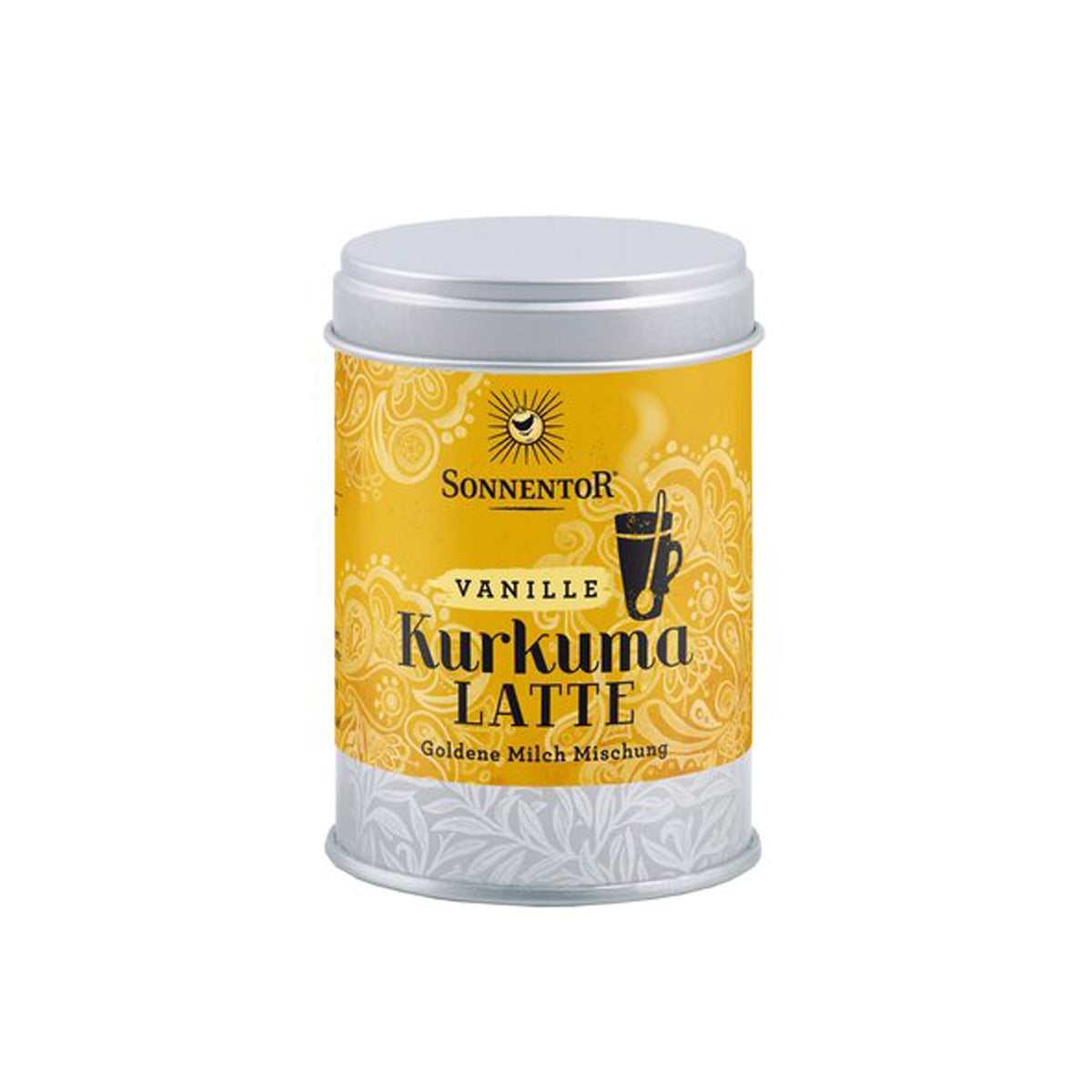 Kurkuma Latte vanille Sonnentor blik 60 g