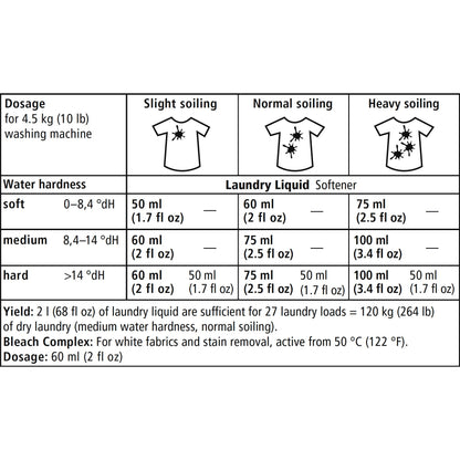 Detergente liquido neutro per bucato Sonett 2 L