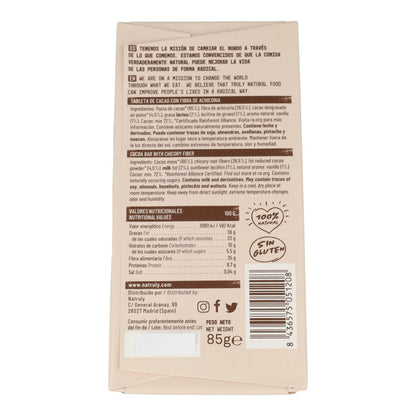 Chocolicious al cioccolato fondente, Natruly
