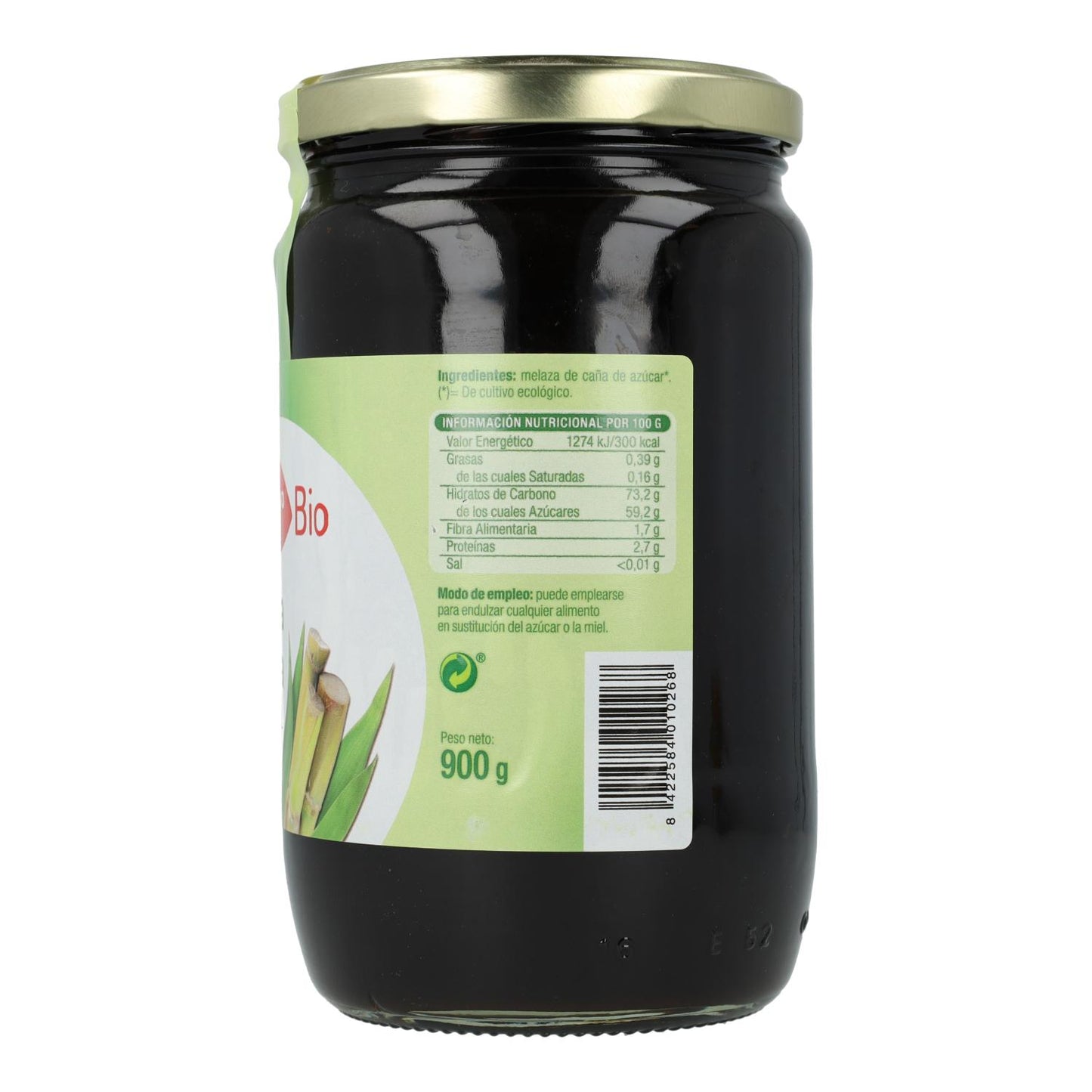 El Granero Organic Cane Molasses, 900 g