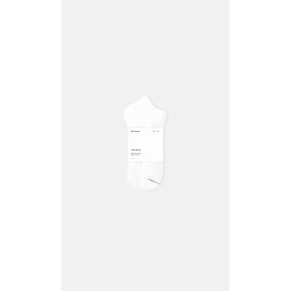 Witte sokken van biologisch katoen Minimalism 41-46