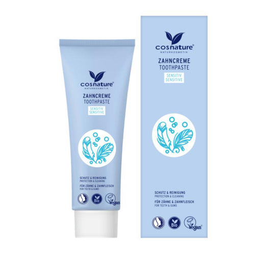 Fluortandkräm Sentiive, Cosnature, 75 ml