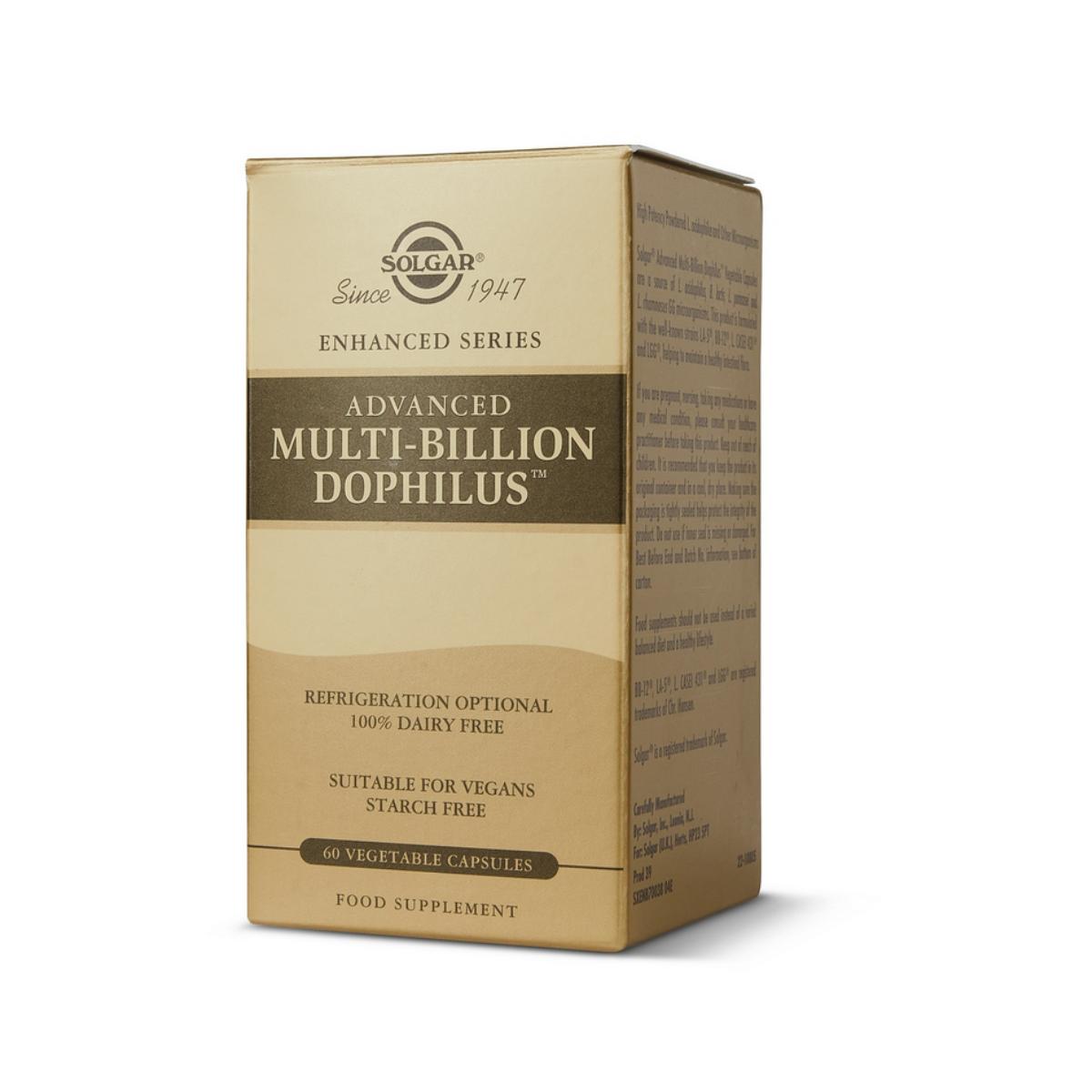 Multi-Billion Dophilus Advanced Solgar 60 Kapseln
