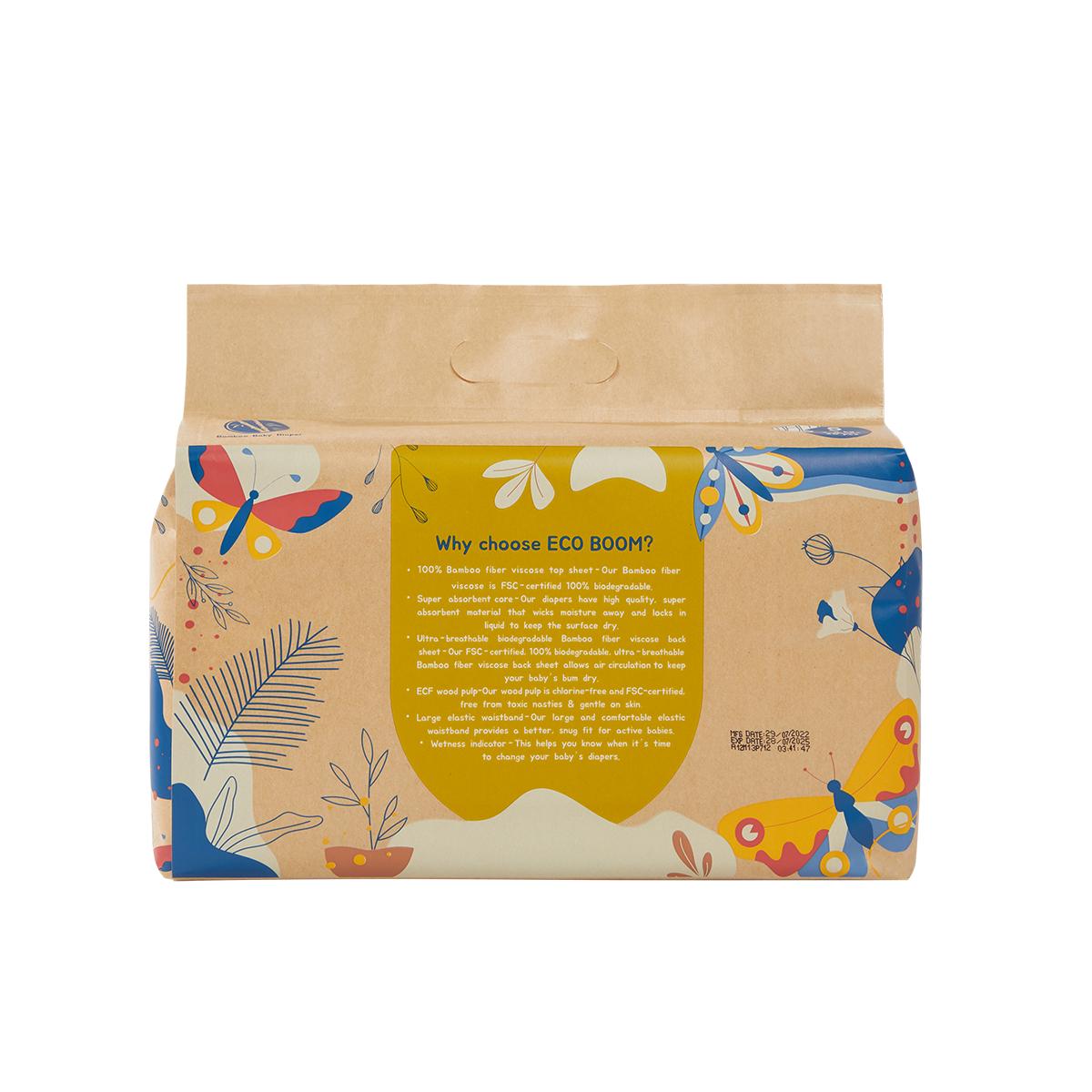 Couches en bambou Ecoboom T2 36 unités