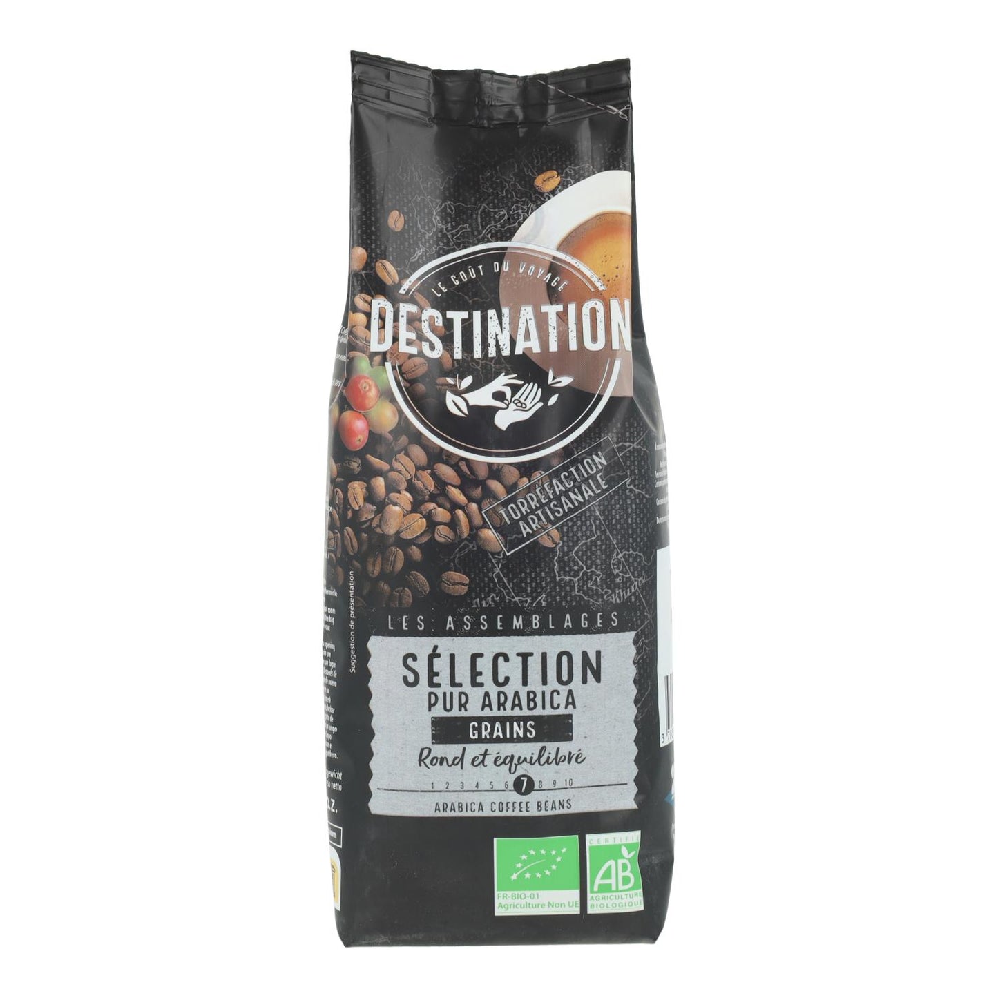 Kaffeebohnen, 100 % Arabica Bio Destination, 250 g