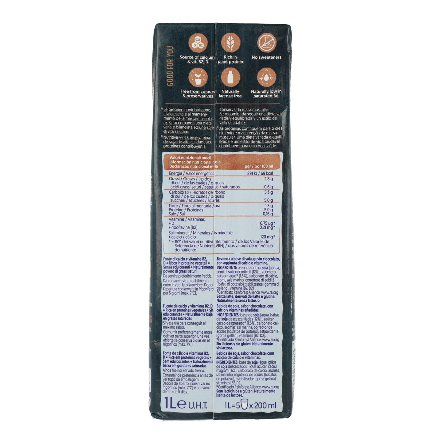 Alpro chocolademelk met proteïnen 1 liter