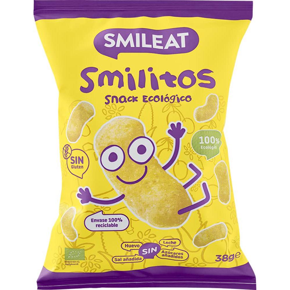 Smilitos, gusanitos de maíz ecológico Smileat 38g