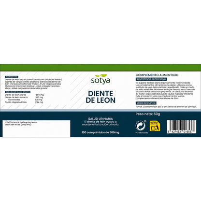 Paardenbloem Sotya 100 tabletten
