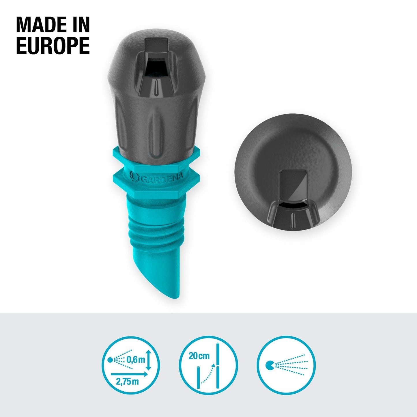 Końcówka zraszająca Micro Strip x5 Microdripsystem Gardena