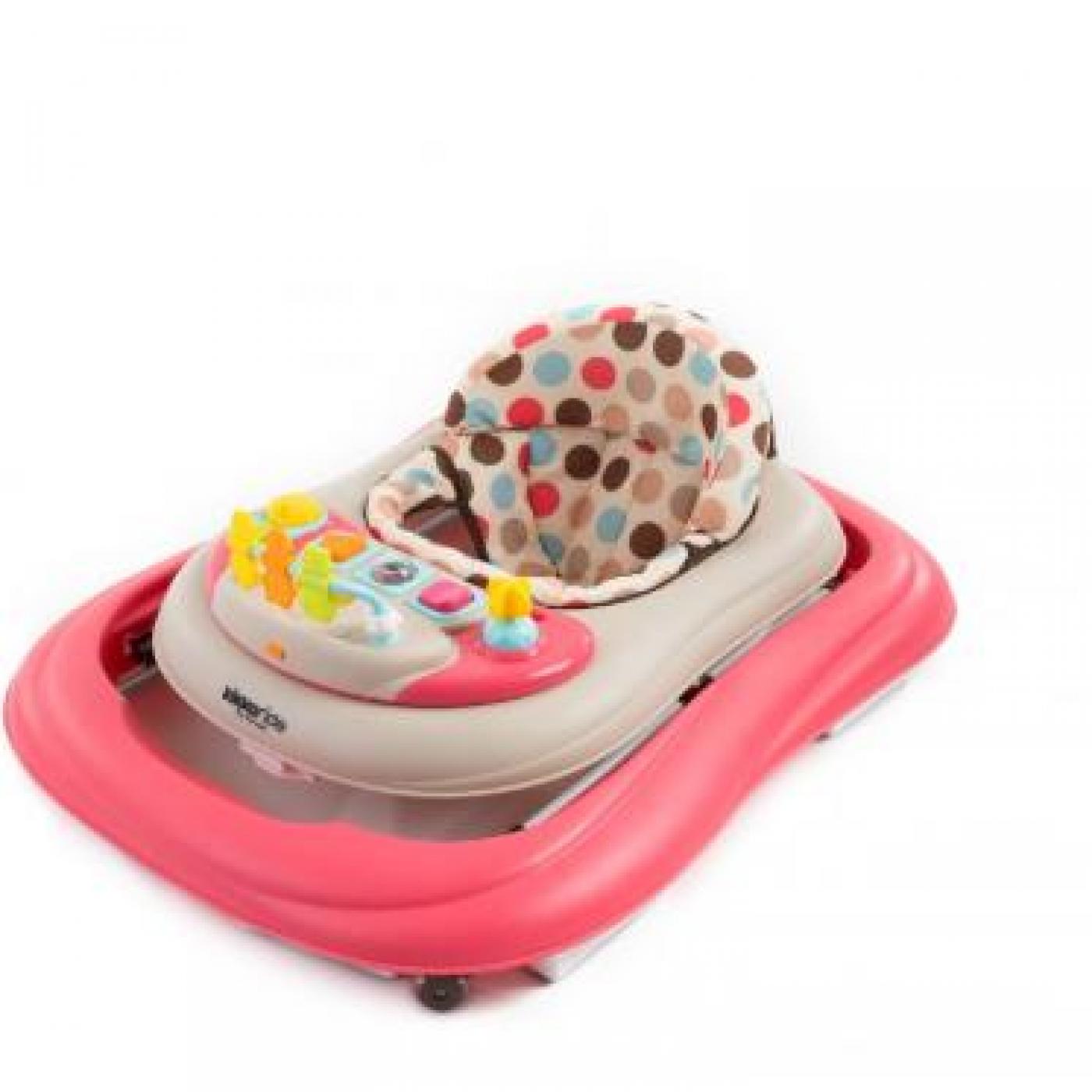 Röd ABC-gåstol Kikka Boo