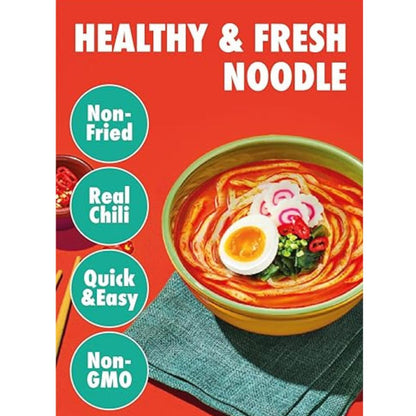 Fideos instantáneos, Ra Udong, picante, Korean Street 215 g