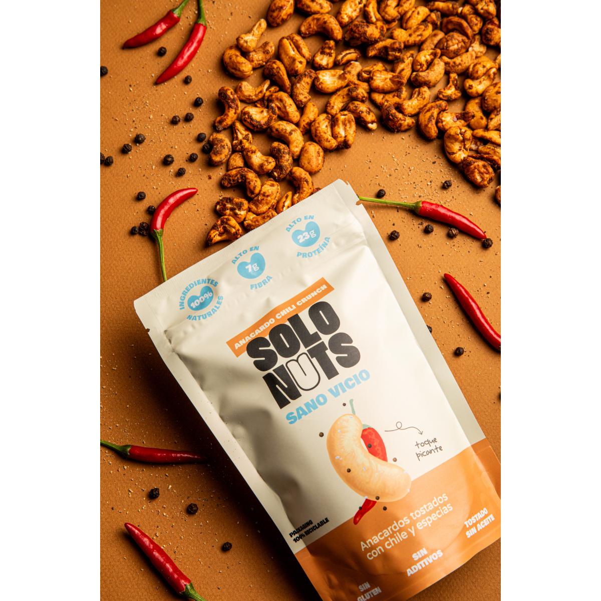 Anacardos Tostados Picantes Solo Nuts 130g