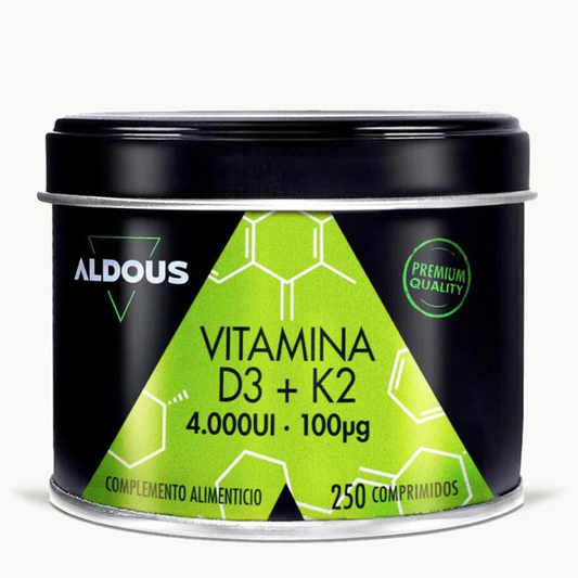 Aldous Vitamin D3 + K2 250 tablets