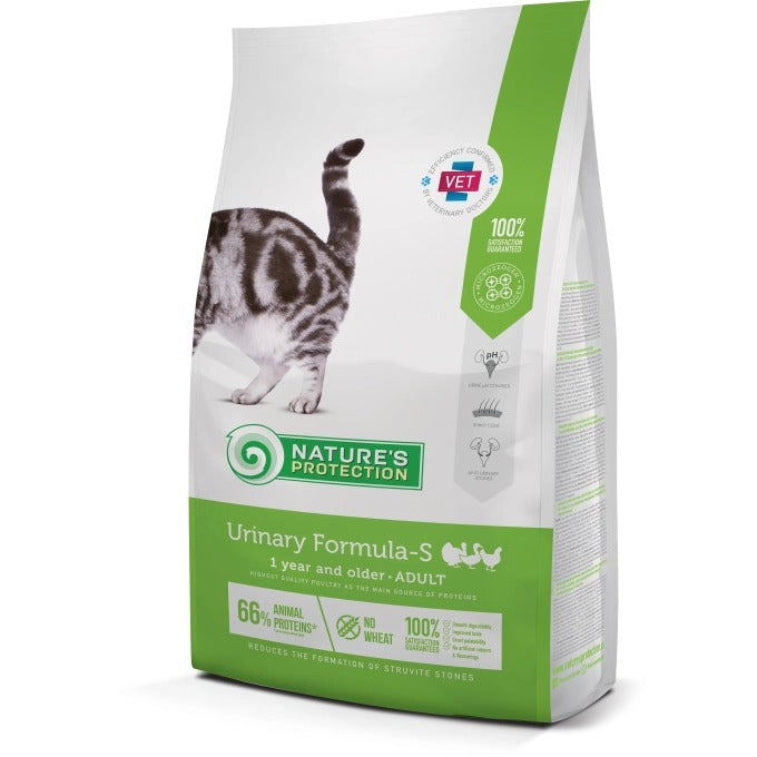 Nature's Protection Cat Urinary Formula-S Pluimvee Kattenvoer 2 kg
