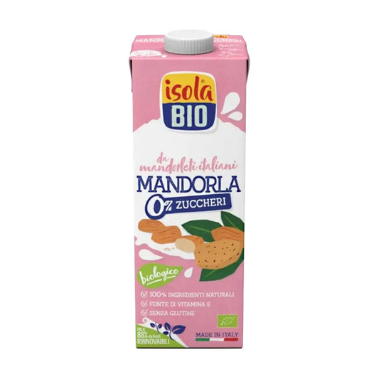 Organic sugar-free almond drink Isola Bio 1 L