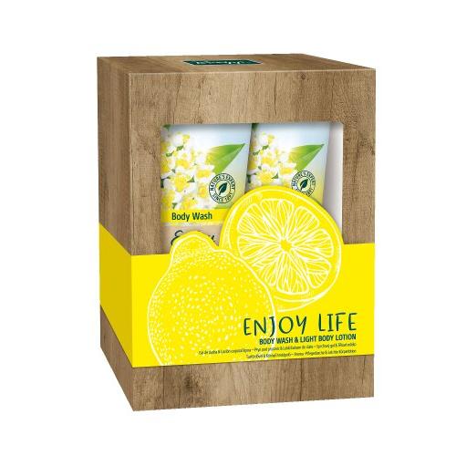 Coffret cadeau Gel + Lotion corporelle Enjoy Life Kneipp 2x200 ml