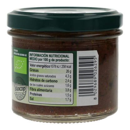 Paté de Olivas Negras Bio Organica Italia 100 gr