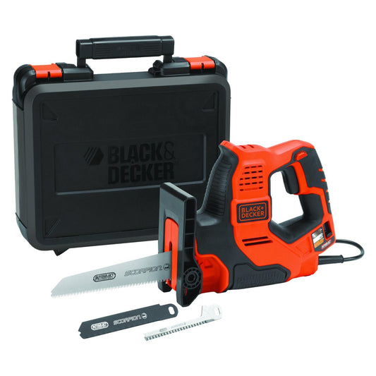 Piła Scorpion 500W AutoSelect + 3 ostrza i walizka Black+Decker RS890K-QS