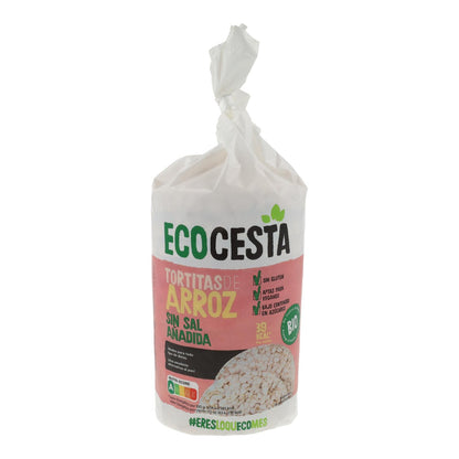 Rijstkoekjes zonder toegevoegd zout Bio Ecocesta 15 g