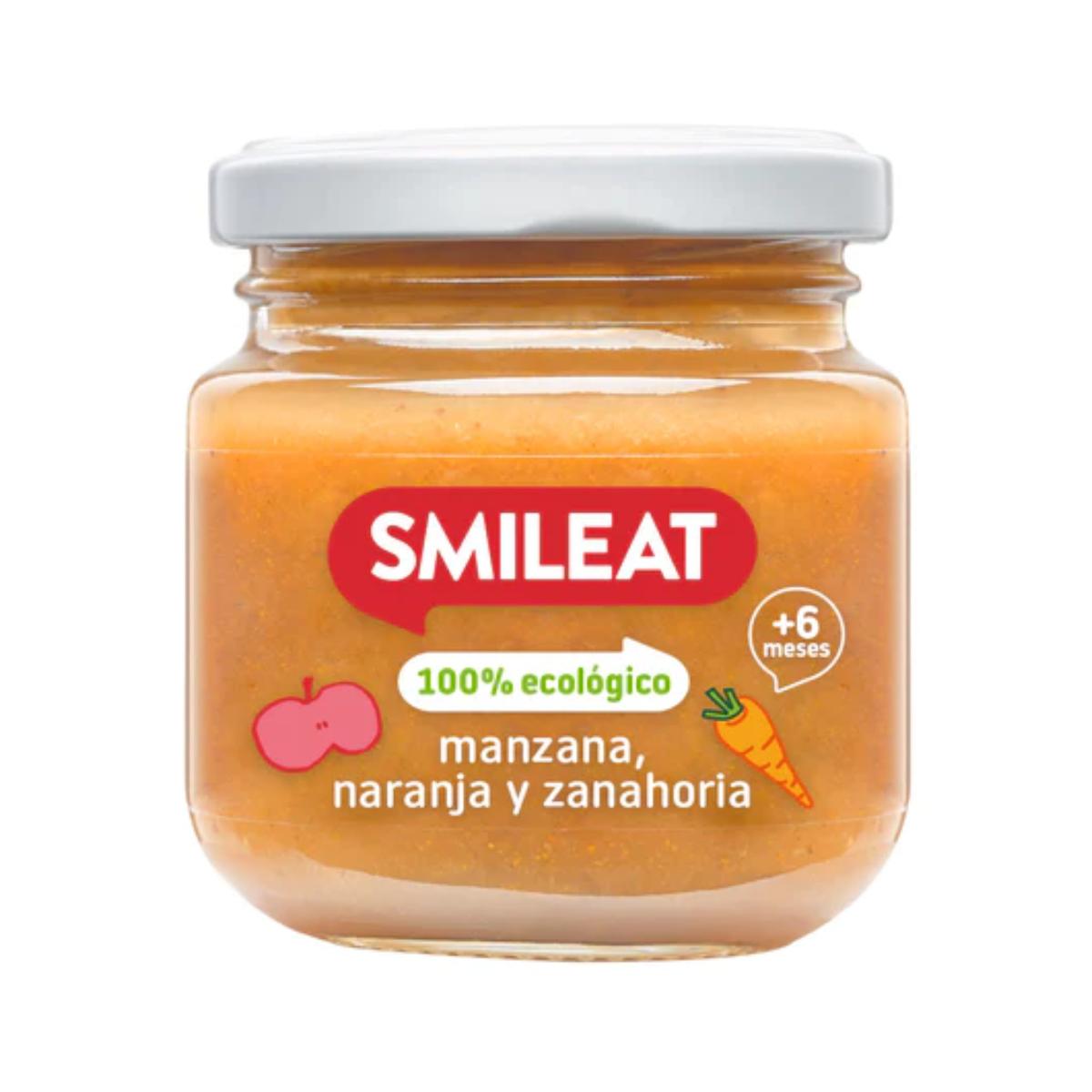 Zestaw słoiczków z owocami +6 miesięcy Smileat 5 szt. po 130 g