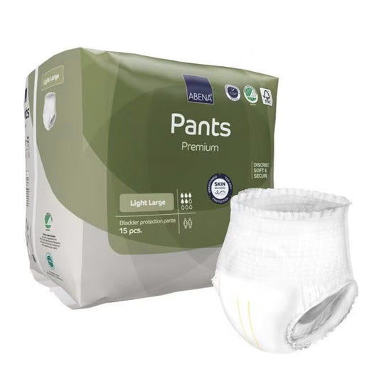 Light pants for light incontinence, size L, ABENA 15 units