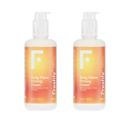 2x Body Flame Freshly verstevigende crème 200 ml