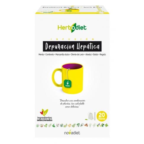 Herbodiet Purification hépatique Novadiet, 20 sachets