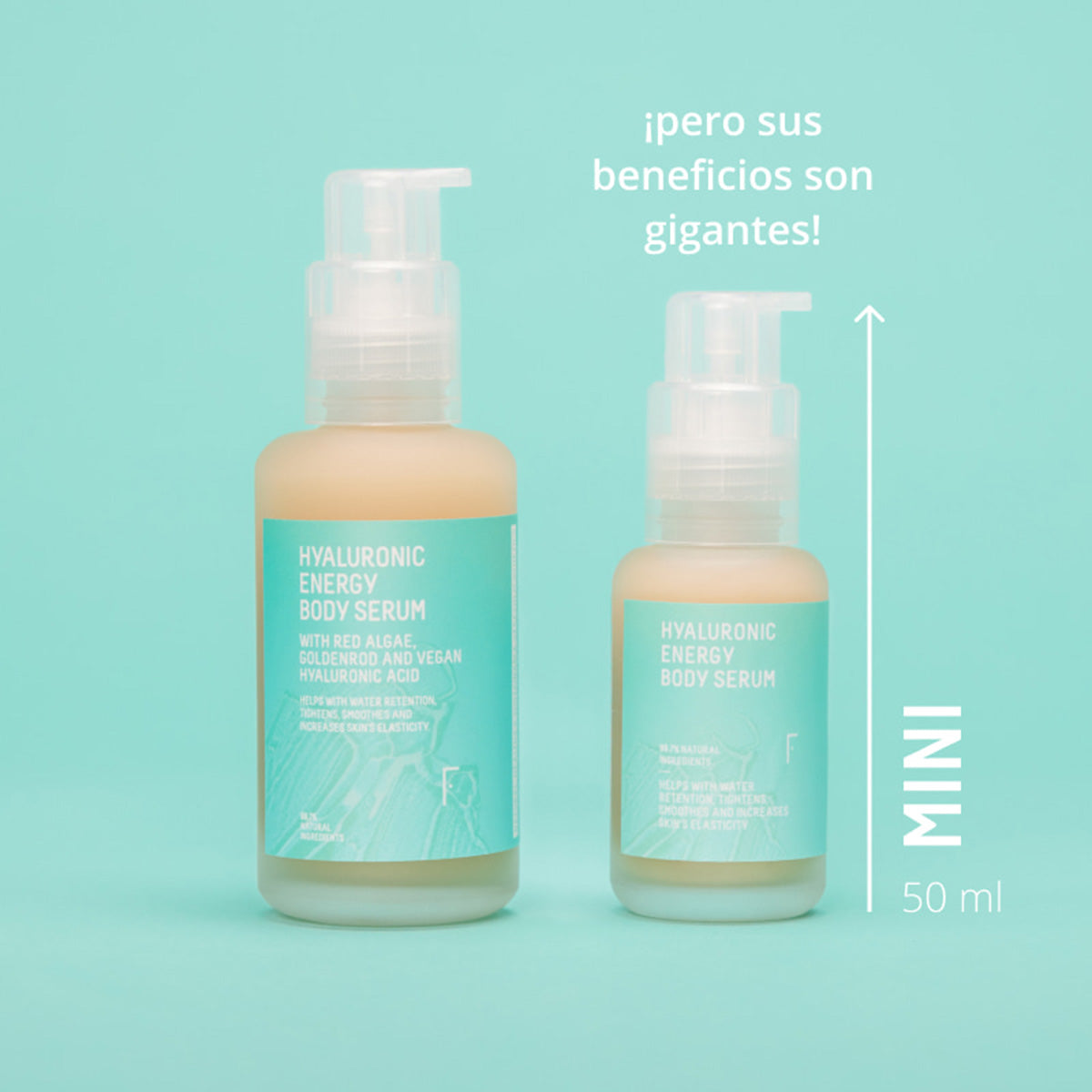 Minitalla - Hyaluronic Energy Body Serum - Estandar (50ml)