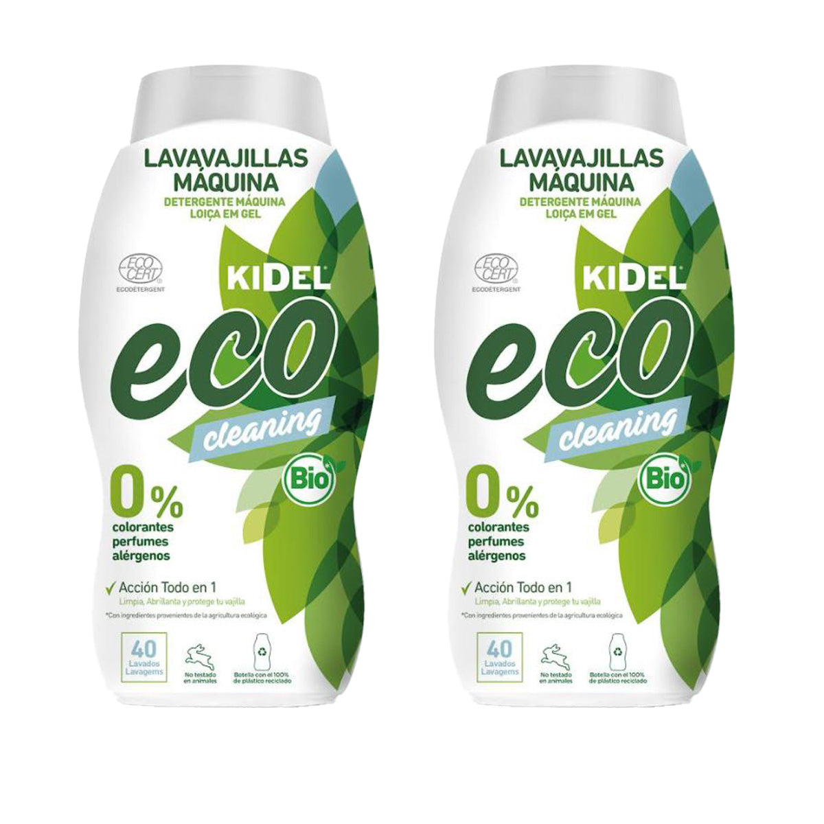 Lot de 2 lave-vaisselle Kidel Eco Mimidu 720 ml