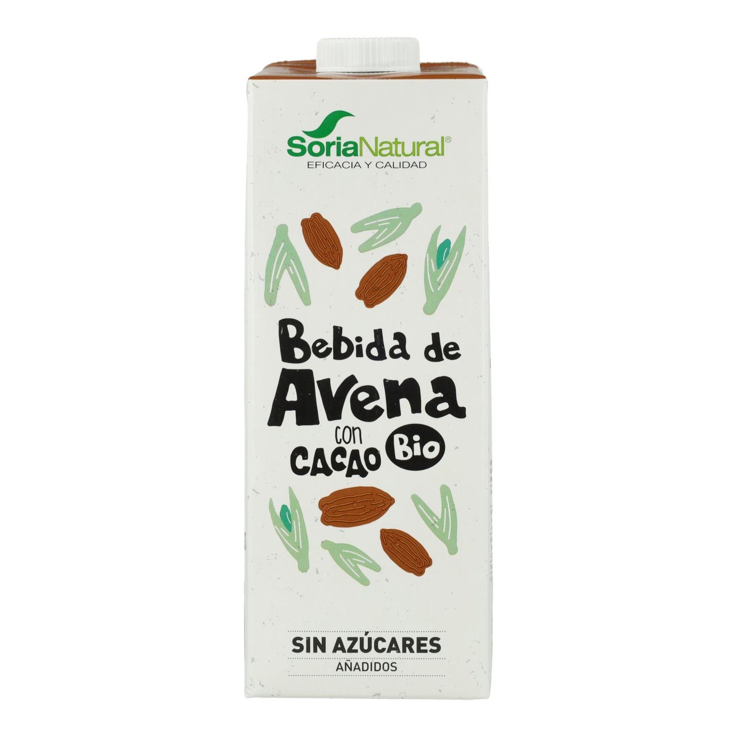 Lot de 6 x Soria Boisson à l'avoine bio naturelle au cacao 1L