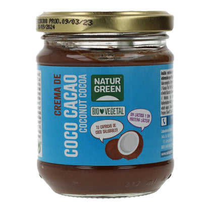Naturgreen coconut and cocoa spread, 200 g