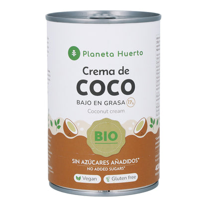 Kokosnootcrème ECO Planeta Huerto 400 ml