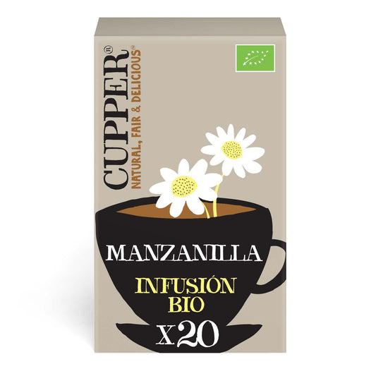 Infusion de camomille bio Cupper 20 sachets