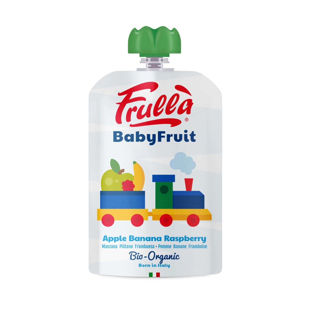 Baby Frullà purée de pomme, banane et framboise 100 g
