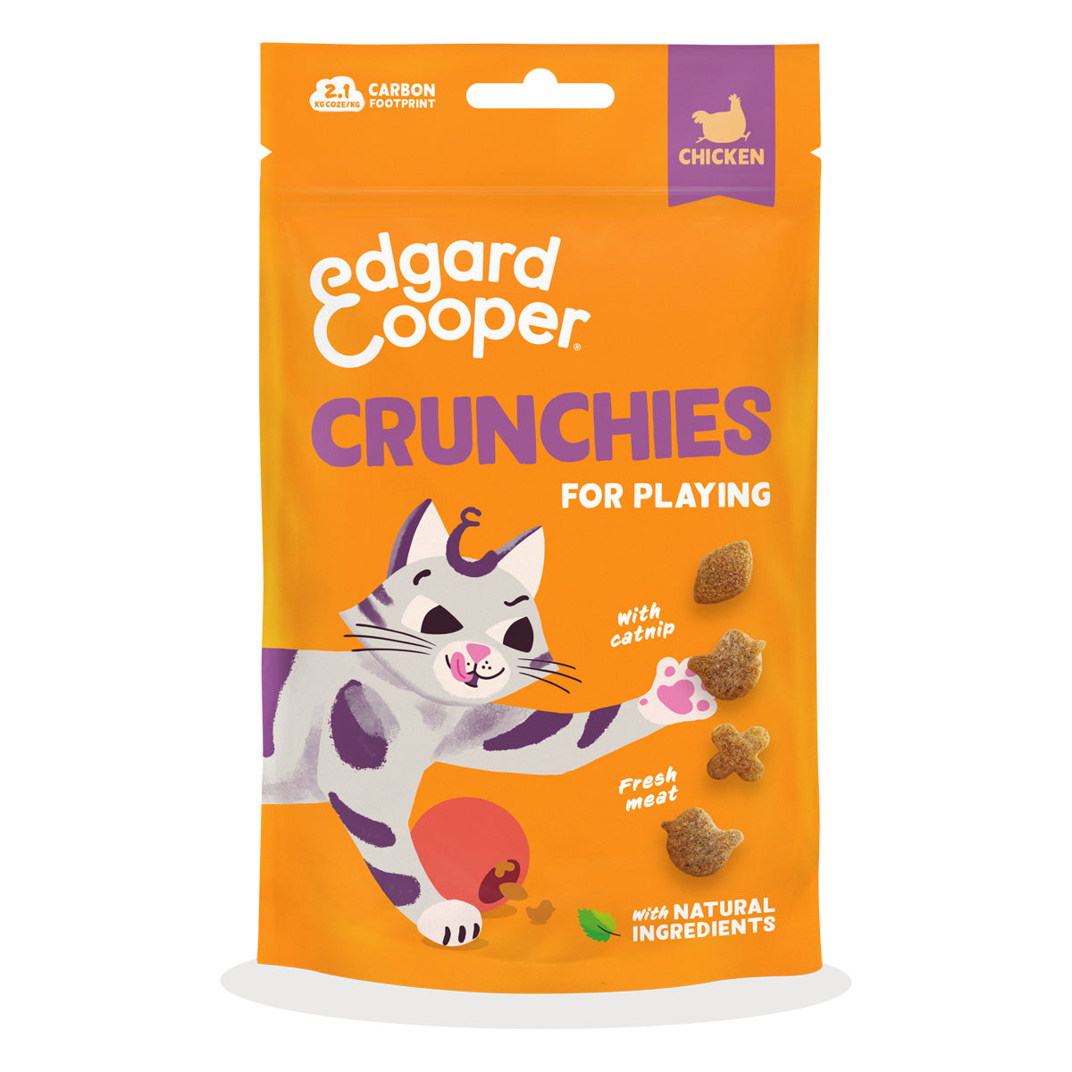 Kippenkoekjes Natuurlijke snacks voor katten Edgard Cooper 50 g