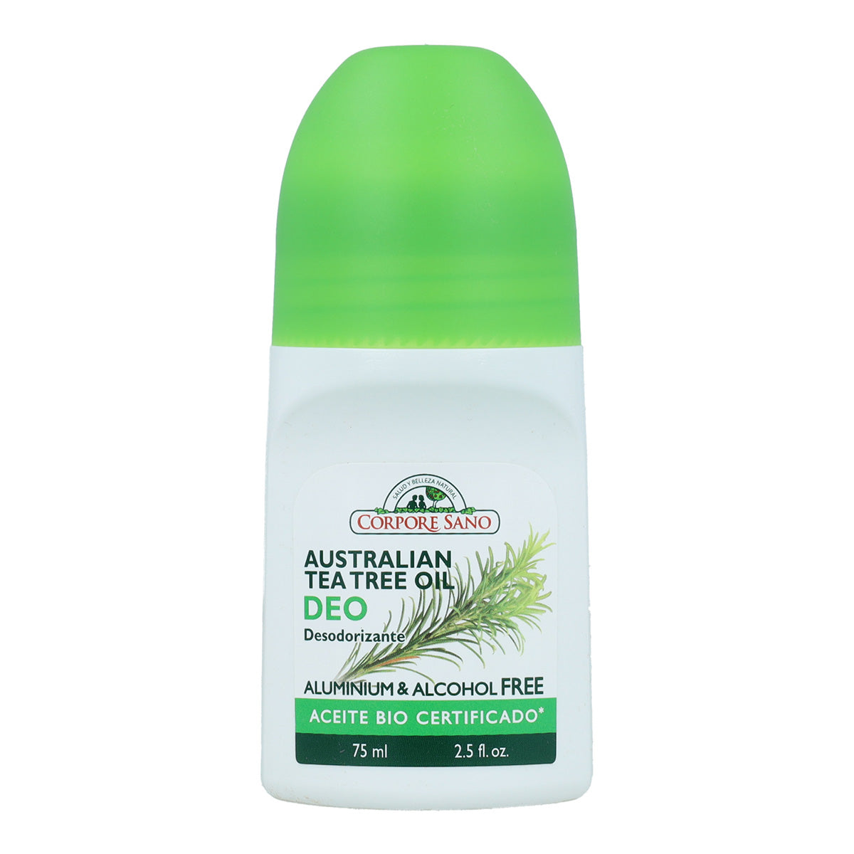 Roll-on deodorant met tea tree Corpore Sano 75 ml
