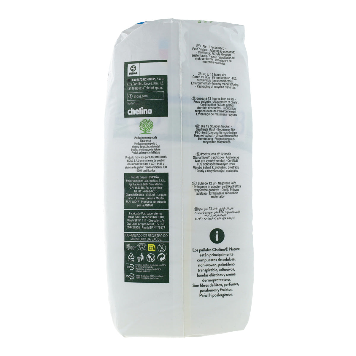 Couches T3 4-10 kg Chelino Nature 36 unités