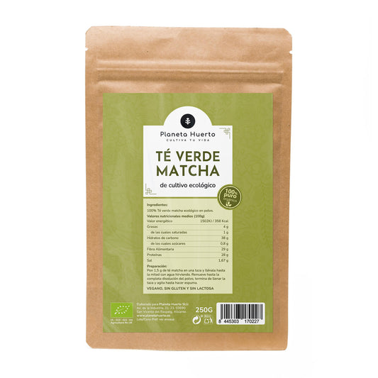 Matcha-Tee-Pulver ECO Planeta Huerto 250 g
