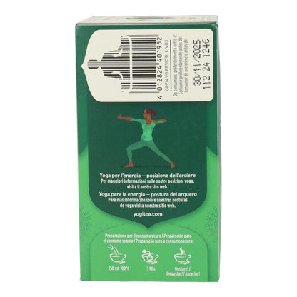 Yogi Tea BIO Té verde Energía, 17 bolsitas